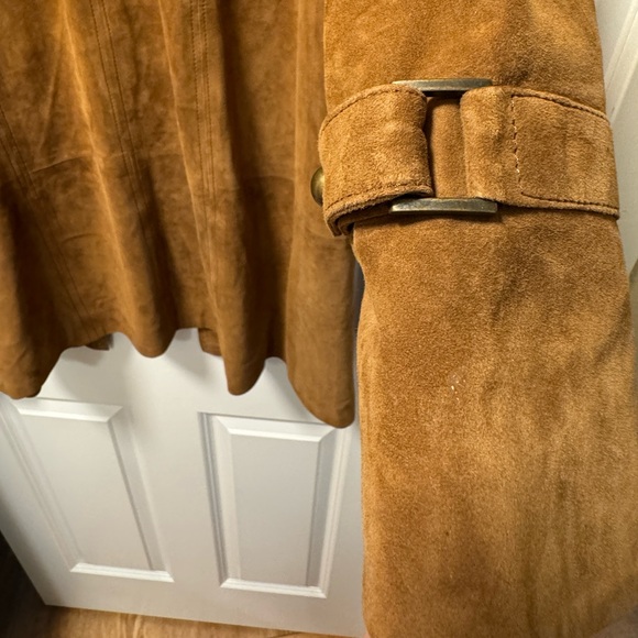 OVERLAND | Mia Suede Trench 100% leather - Picture 5 of 11